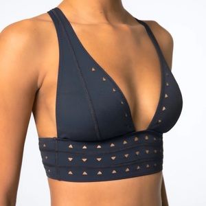 NWOT Gigi C Navy Eden bra